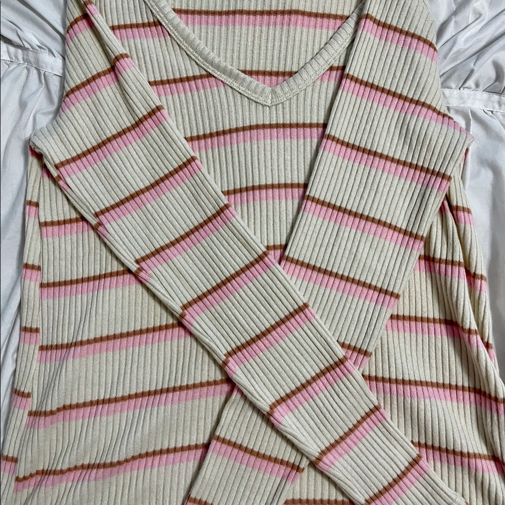 ❕😃American Eagle Striped Shirt Small😃❕
